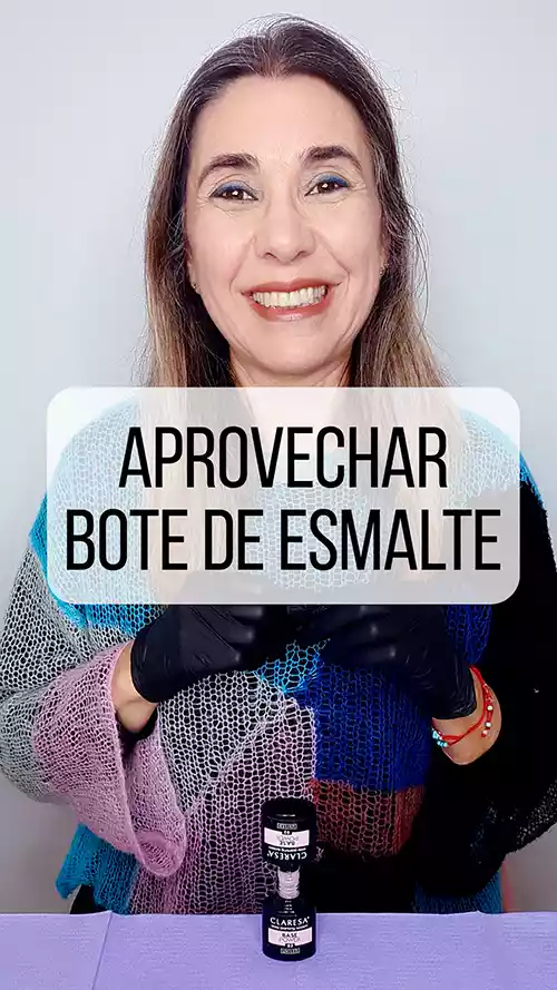 imagen no luches contra el final de tu bote de esmalte