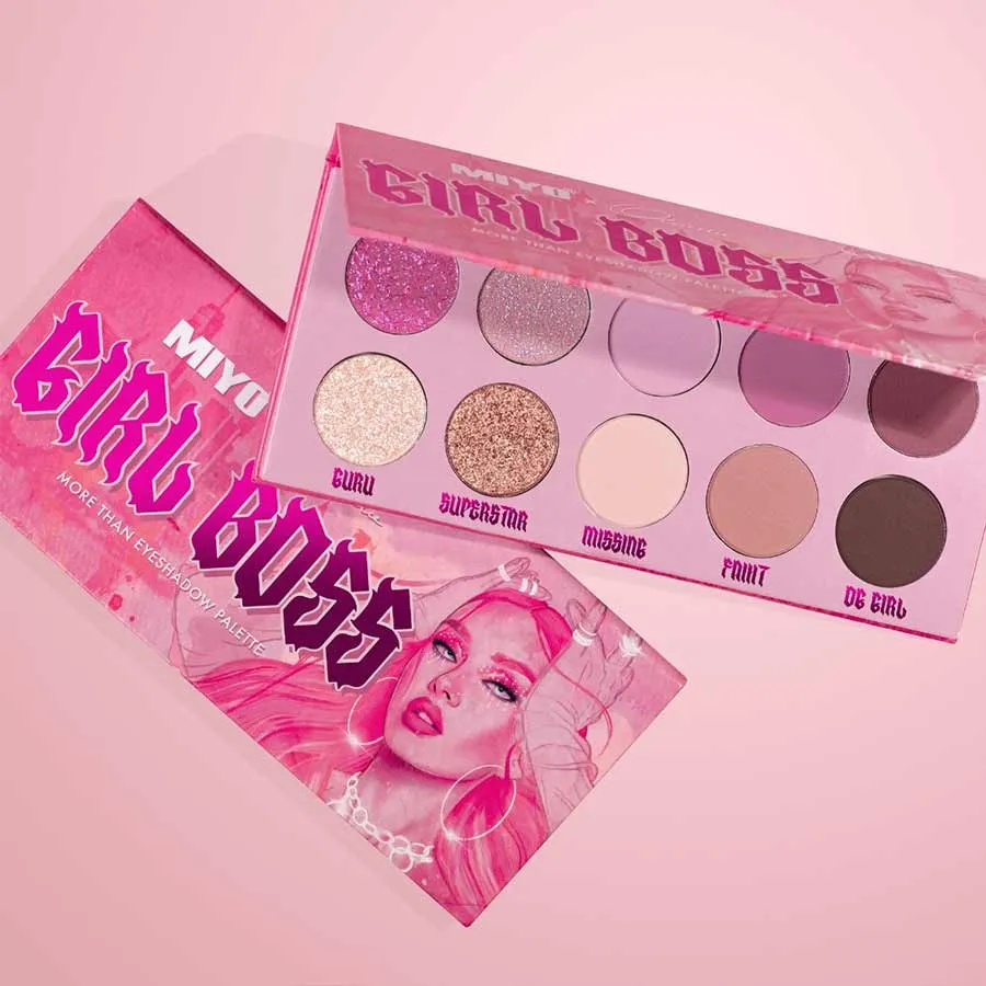 imagen paleta sombras girl boss miyo creativa