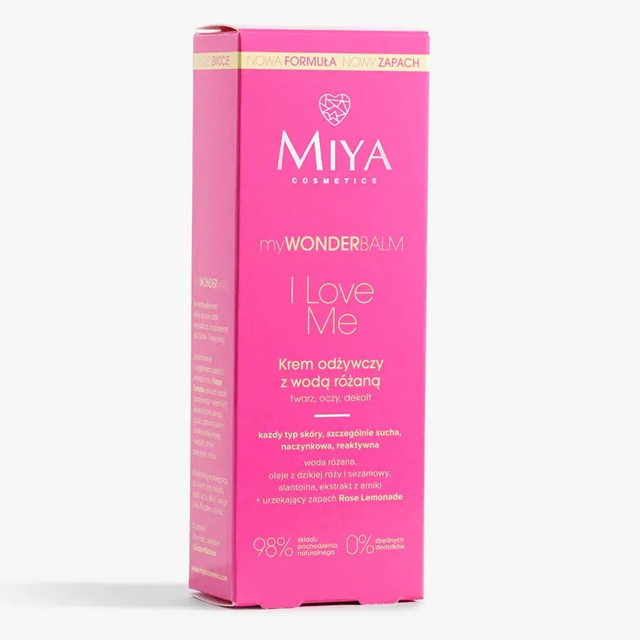 imagen crema piel con rojeces mywonderbalm i love me miya caja