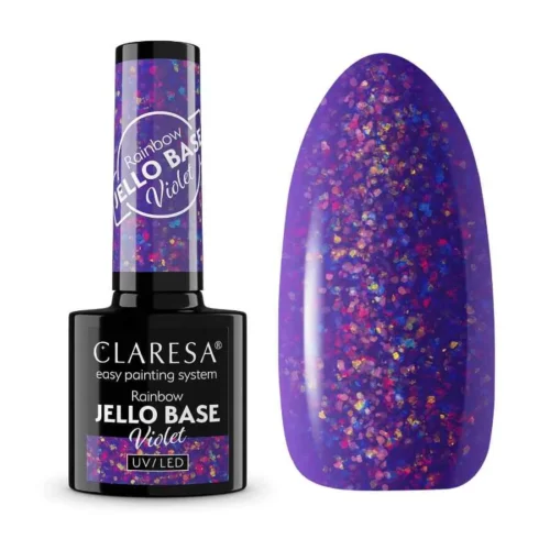 imagen base semipermanente rainbow jello claresa violet