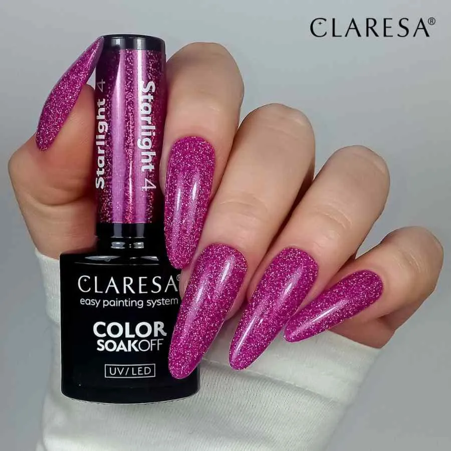 imagen manicura esmalte semipermanente starlight claresa 04