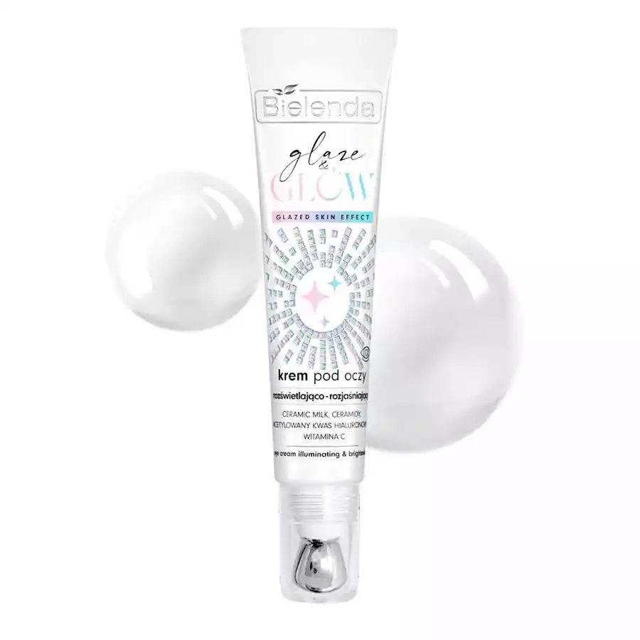imagen contorno ojos lechoso bielenda glaze and glow