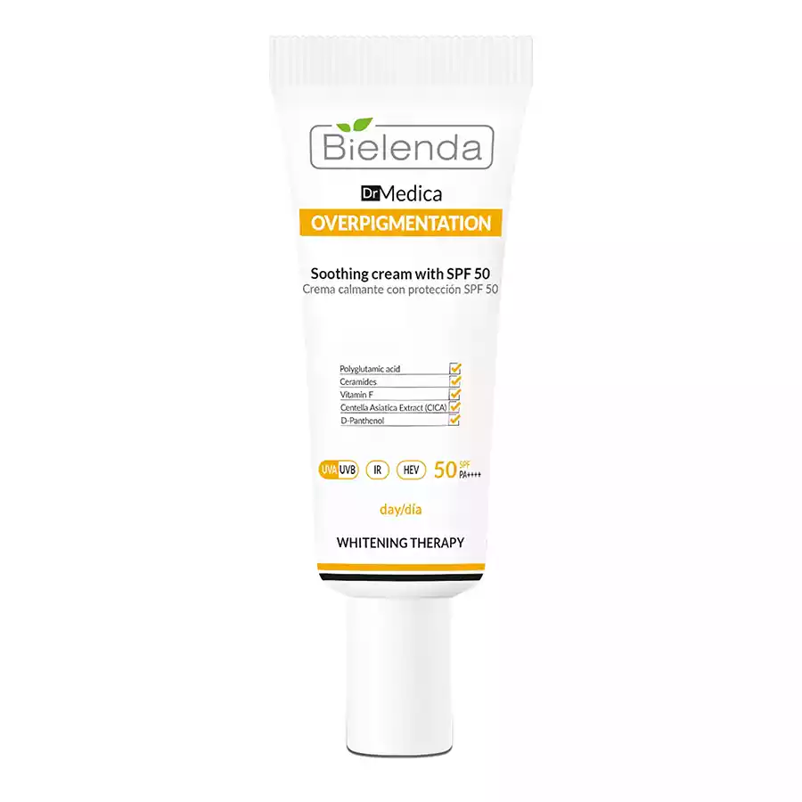imagen crema antimanchas spf50 bielenda dr medica