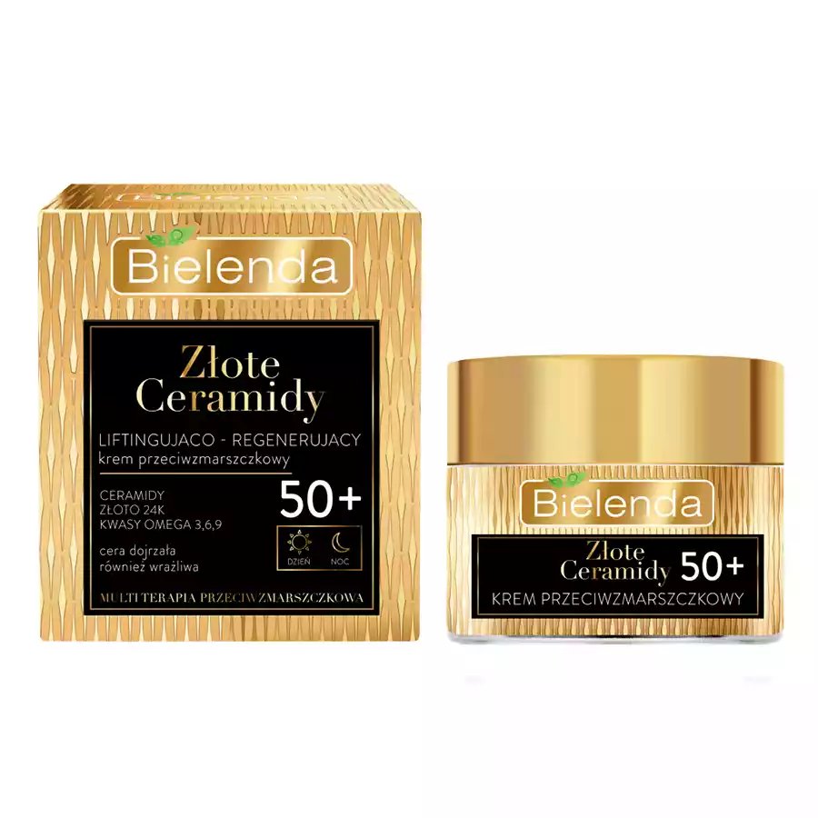 imagen crema lifting 50 bielenda golden ceramides caja