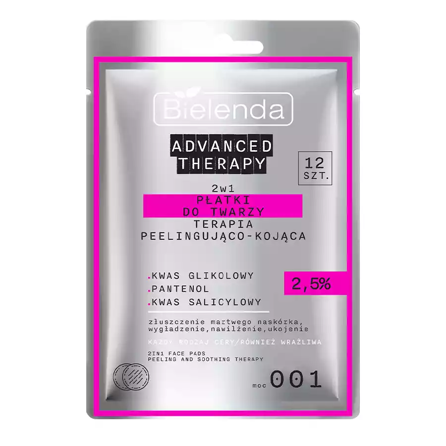 imagen discos exfoliantes 2 en 1 bielenda advanced therapy