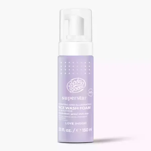 imagen espuma facial limpiadora superstars bodyboom