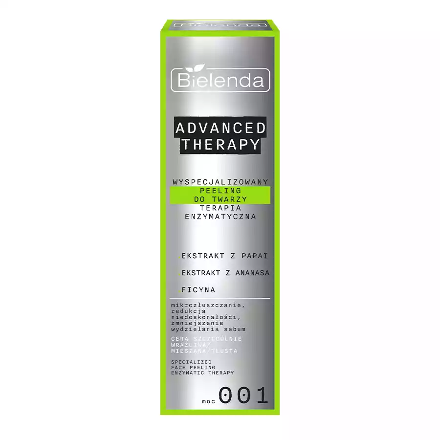 imagen peeling enzimatico piel mixta grasa bielenda advanced therapy caja