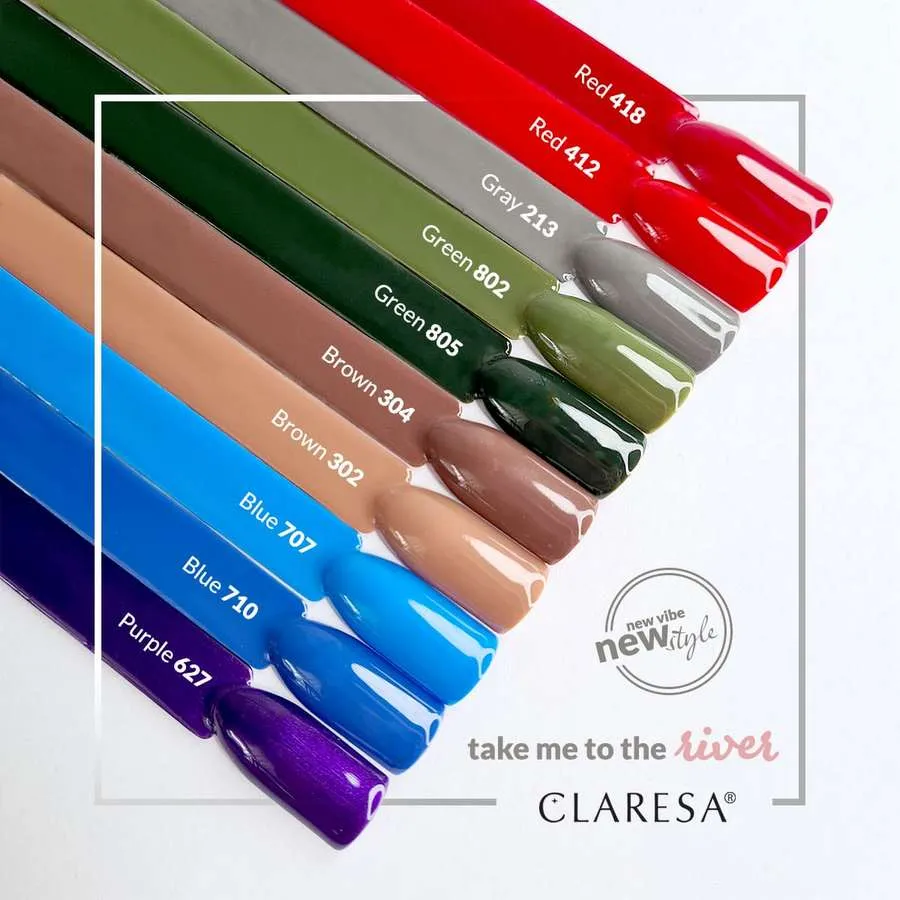 foto claresa manicura 627 710 707 302 304 805 802 213 412 418
