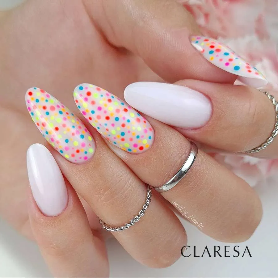 foto claresa manicura builder gel milky pink 2
