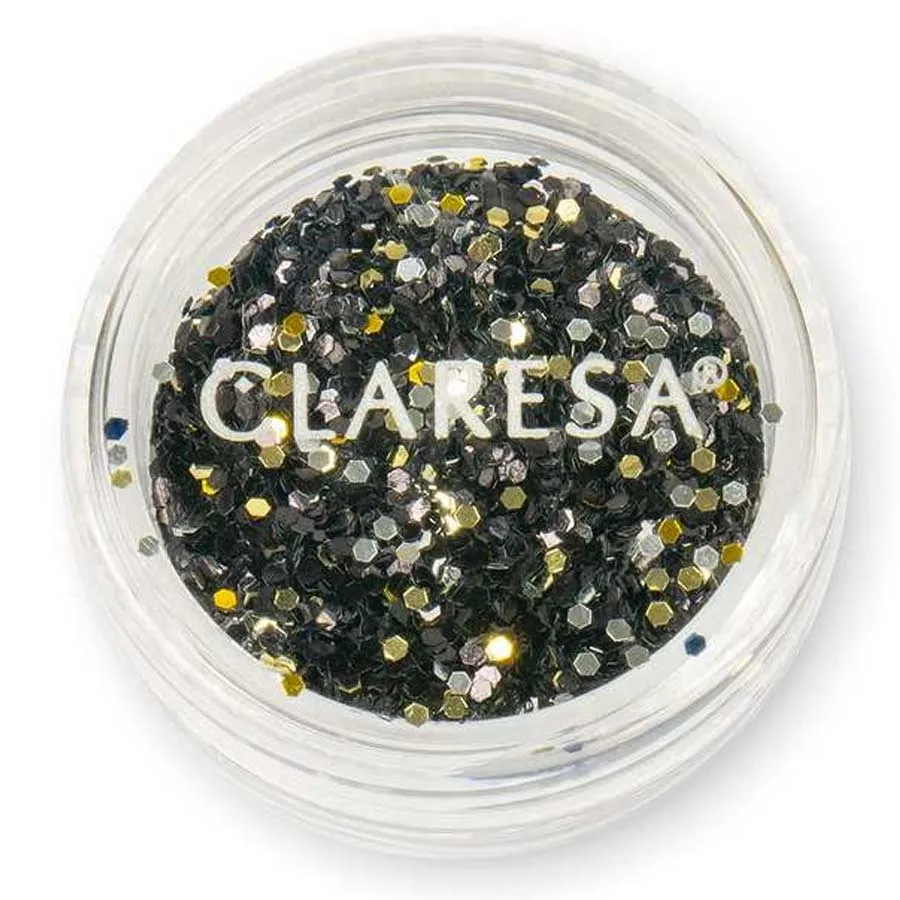 foto decoracion de uñas disco black claresa 1