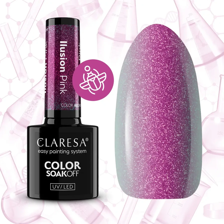 Esmalte semipermanente Alchemy Ilusion Pink Claresa - Imagen 2