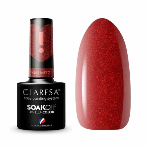 Esmalte semipermanente Kiss Me Claresa 07