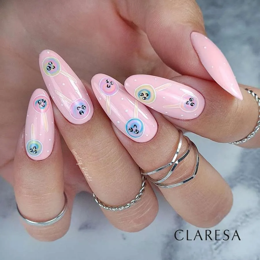 foto esmalte semipermanente lollipop claresa manicura