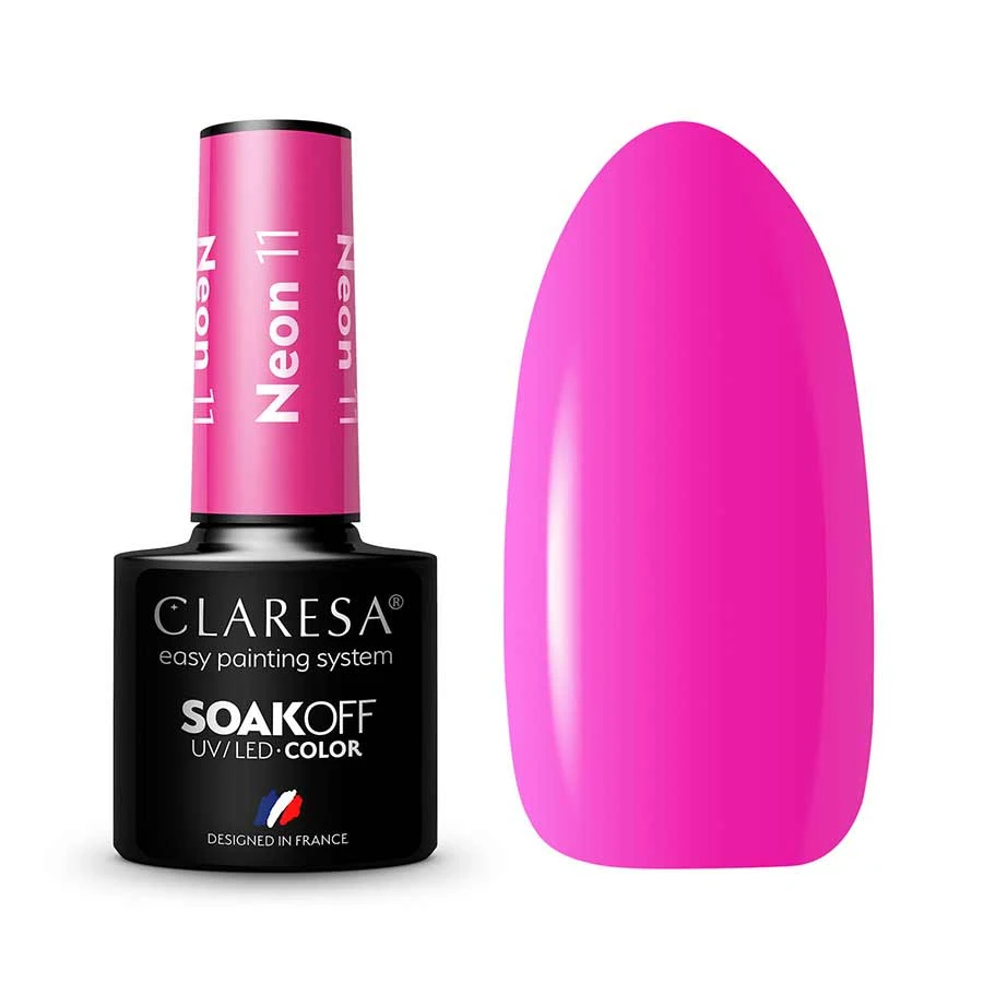 imagen esmalte semipermanente neon claresa 11