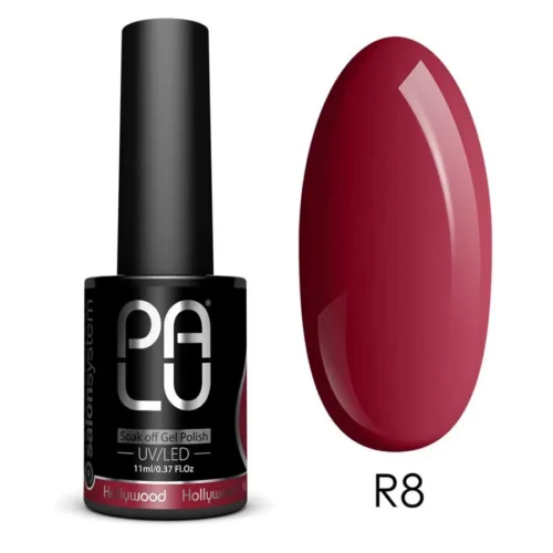 Esmalte semipermanente Palu Hollywood rojo R8