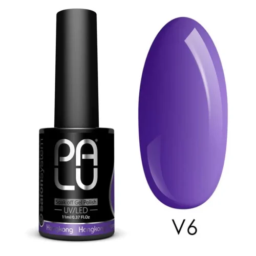 Esmalte semipermanente Palu Hong Kong morado V6