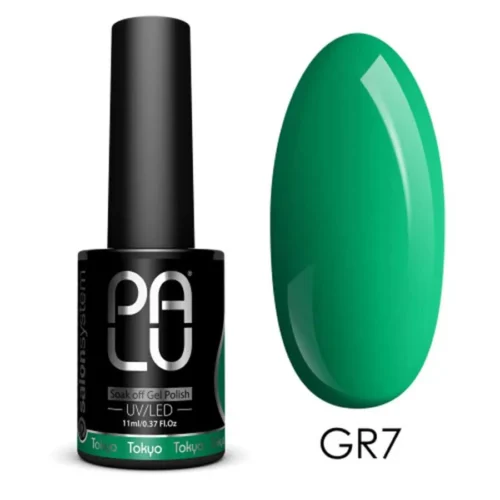 Esmalte semipermanente Palu Tokyo verde GR7