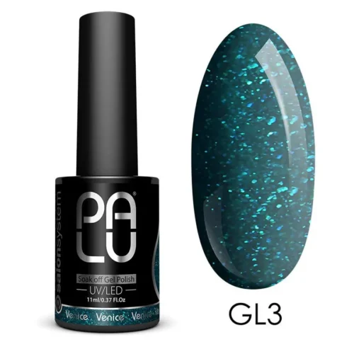 Esmalte semipermanente Palu Venice glitter GL3