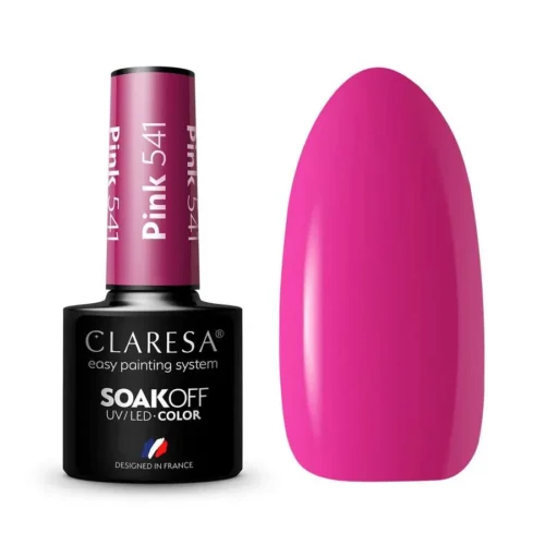 foto esmalte semipermanente rosa claresa 541