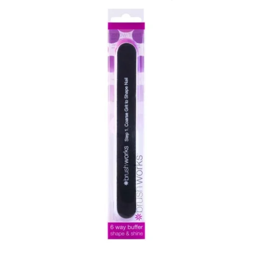 foto lima de uñas de 6 caras brushworks