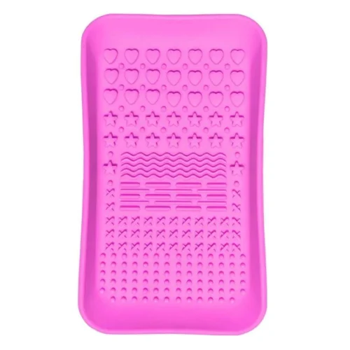 foto paleta para limpiar brochas brushworks