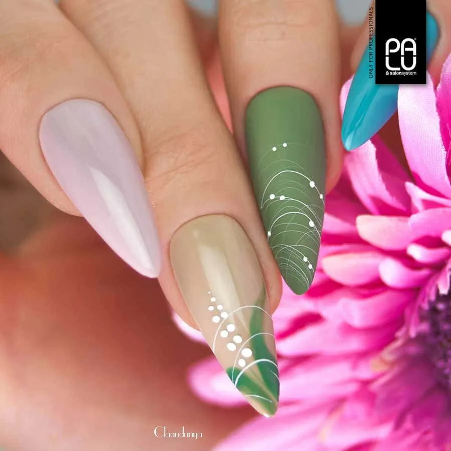 Esmalte semipermanente Palu Fall in Toronto verde T4 - Imagen 5