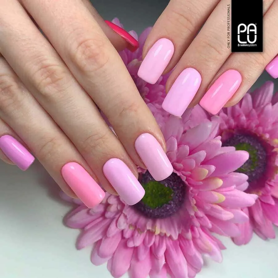 Esmalte semipermanente Palu Warsaw rosa P9 - Imagen 3