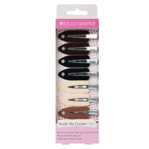 foto pinzas para el pelo antimarcas nude brushworks