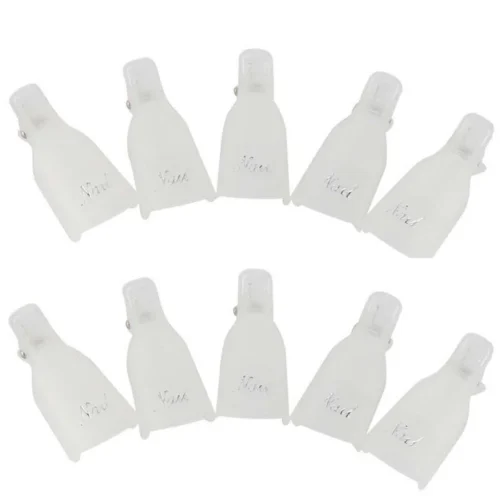 foto pinzas para quitar esmalte transparente