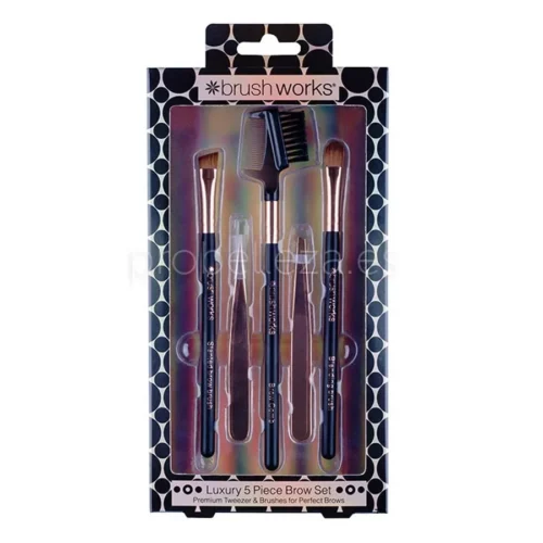 foto set de accesorios para cejas brushworks