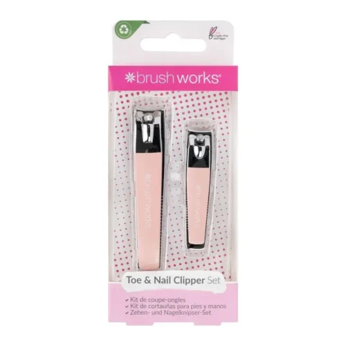 foto set de cortauñas para pies y manos brushworks