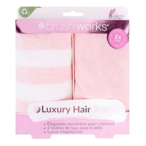 foto toallas de microfibra para el pelo luxury brushworks