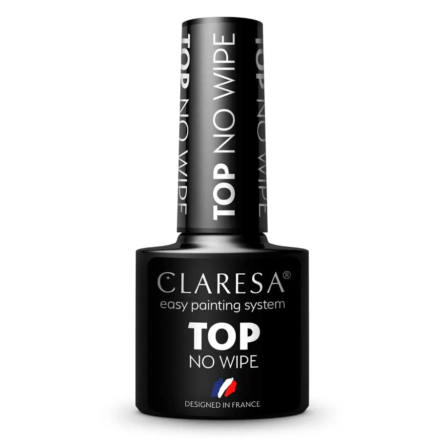 foto top coat semipermanente no wipe claresa